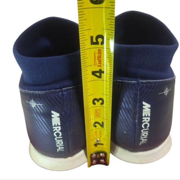 Nike Blue High-Top Athletic Shoes - Picture 4 of 8